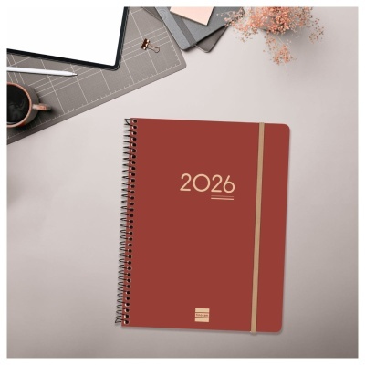 Agenda Diária Ikon 16 Meses 2025/2026 | Finocam