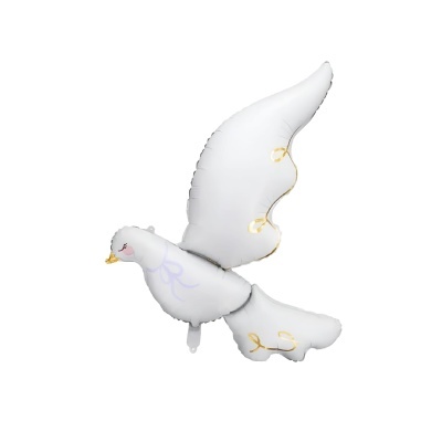 Balão metálico formato Pomba