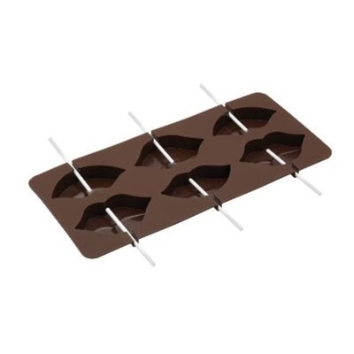Molde de Silicone para Chocolate Lábios