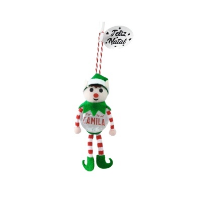 Boneco globo de neve Natal "Camila"