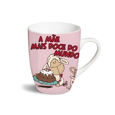 Caneca porcelana "A mãe mais doce do mundo!" | Nici