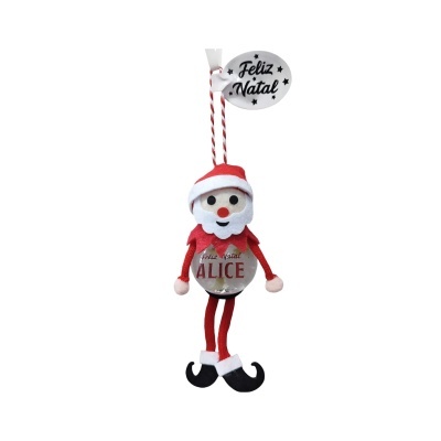 Boneco globo de neve Natal "Alice"