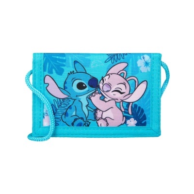 Carteira Stitch & Angel com Alça