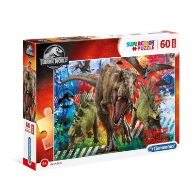 Puzzle Jurassic World Maxi 60 peças | Clementoni