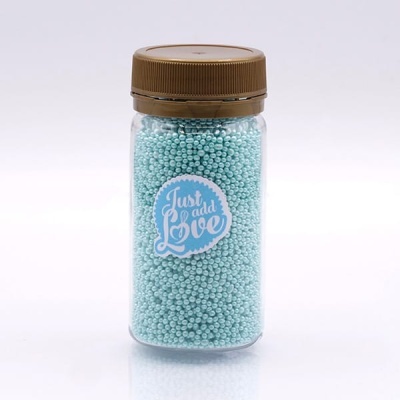 Missanga Açúcar Azul Claro 75g