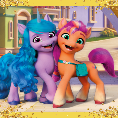 Puzzle My Little Pony 4 em 1 Clementoni