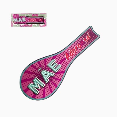 Base cerâmica para colher "Mãe Adoro-te"