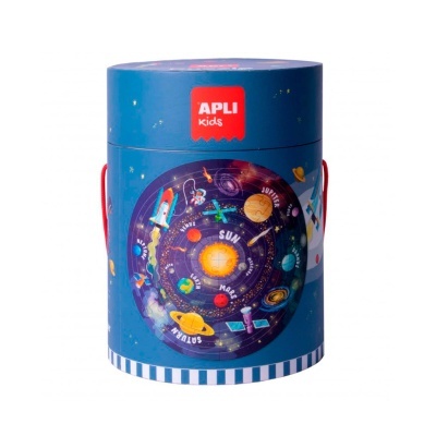 Puzzle Circular Sistema Solar Apli 48 peças