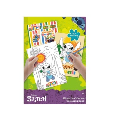 Livro de colorir Stitch