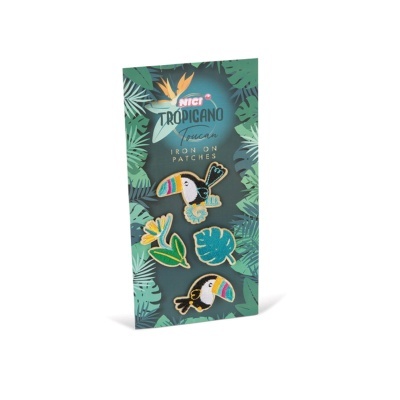 Aplicações em bordado para roupa Tucano | Nici