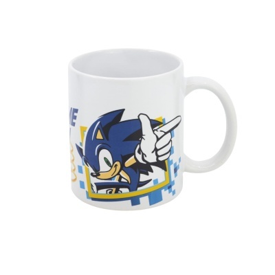 Caneca Cerâmica Sonic Game On