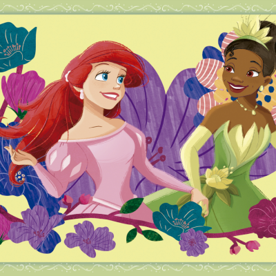 Puzzle progressivo 4 em 1 Princesas Disney Clementoni