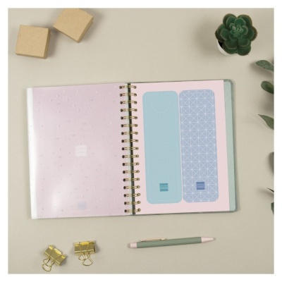 Agenda semanal A5 2026 Espiral Optimal Emma | Finocam