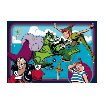 Puzzle Disney 2x60 peças Supercolor | Clementoni