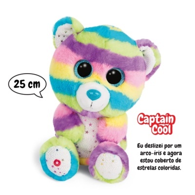 Peluche Urso Captain Cool Glubschis 25cm | Nici