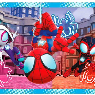 Puzzle Spidey progressivo 4 em 1 Clementoni