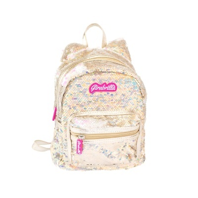 Mini mochila casual gatinho com lantejoulas Girabrilla | Nice