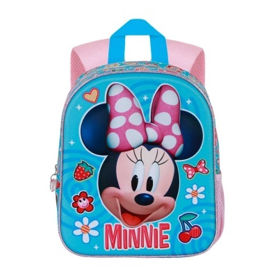 Mochila pré-escolar Minnie Happiness 3D - 30cm