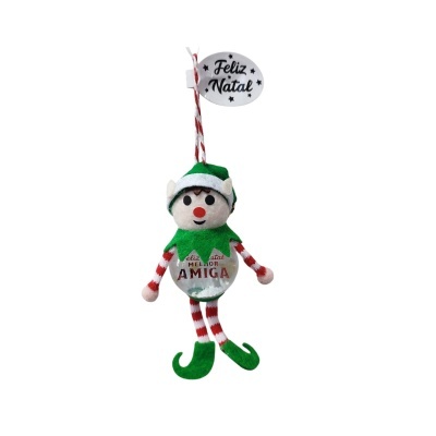 Boneco globo de neve Natal "Melhor amiga"