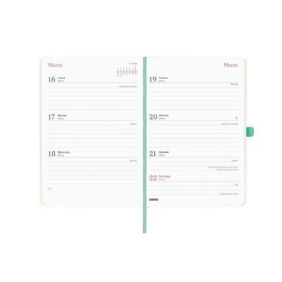 Agenda Semanal Capri 16 Meses 2025/2026 | Finocam