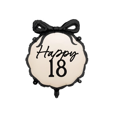 Balão metálico Happy 18 Anos