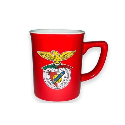Caneca cerâmica quadrada Benfica | SLB