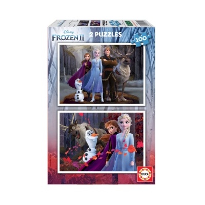 Puzzle Frozen II 2x100 peças | Educa