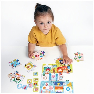 Puzzle + Casa | Banana Panda