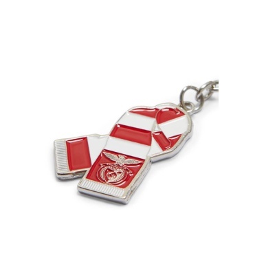 Porta chaves metálico cachecol Benfica | SLB
