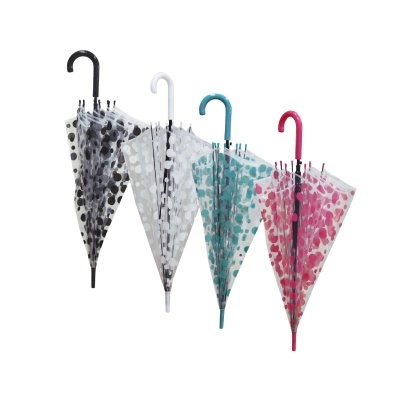 Guarda-chuva transparente Bolas (Sortido)