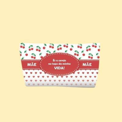 Necessaire Mãe "És a cereja no topo da minha vida"