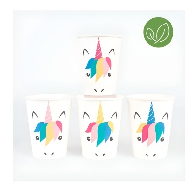 Copos Mini Unicórnio