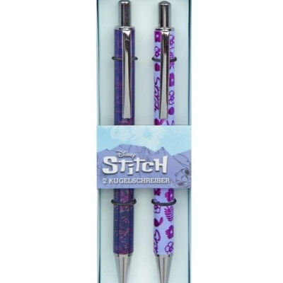 Conjunto 2 esferográficas Stitch