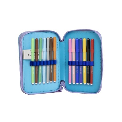 Estojo duplo com material Stitch