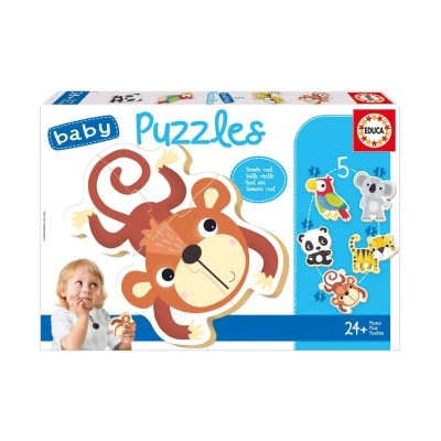 Puzzle Animais Marinhos 5 em 1 | Baby