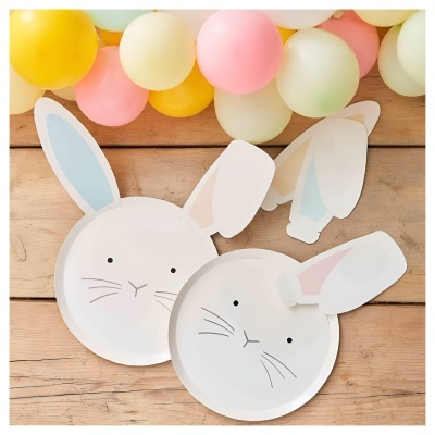 Pratos Coelhos com orelhas