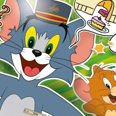Puzzle Tom & Jerry 3x48 peças Clementoni