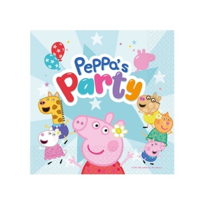 Guardanapos Peppa Pig