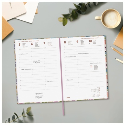 Agenda semanal A5 2026 Porto Camila | Finocam