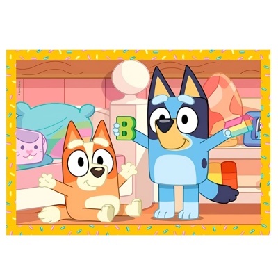 Puzzle Bluey progressivo 4 em 1 | Clementoni