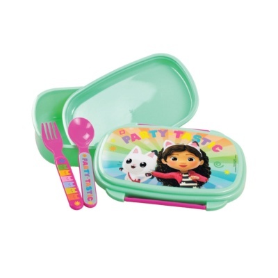 Sanduicheira com talheres Gabby's Dollhouse