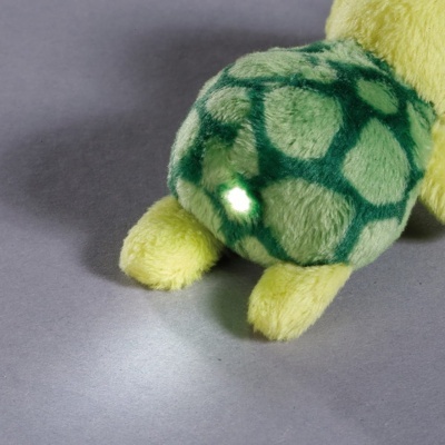 Porta-chaves peluche com luz led Tartaruga Slippy | Nici