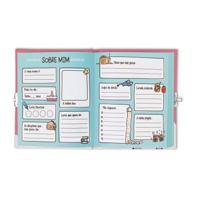 Diário com cadeado Farm Friends| Nici