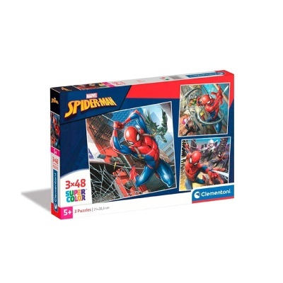 Puzzle Spider-Man 3x48 peças | Educa