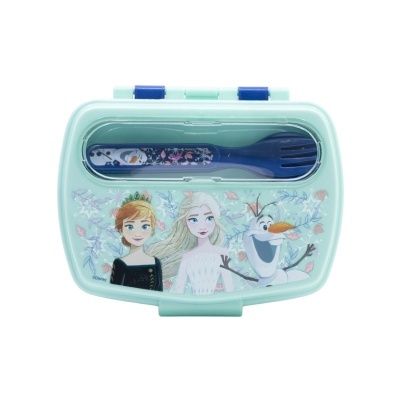 Sanduicheira com talheres Frozen