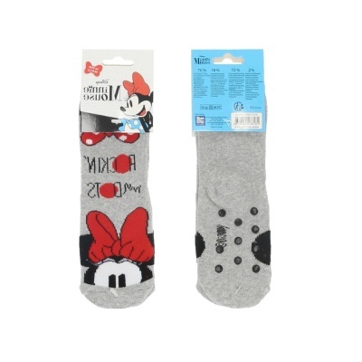 Meias antiderrapantes Minnie