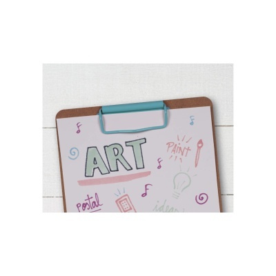 Prancheta com mola A5 azul pastel | Apli Nordik