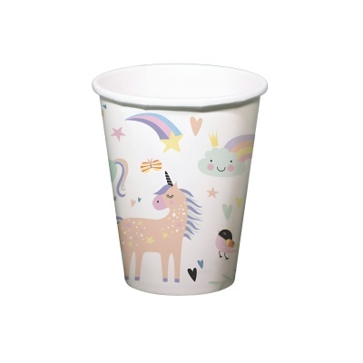 Copos Unicórnio e Arco-Íris