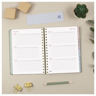 Agenda semanal A5 2026 Espiral Optimal Emma | Finocam