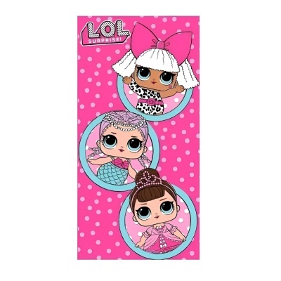 Toalha de praia Lol Surprise microfibra